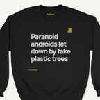 Radiohead ”Paranoid Androids” crewneck