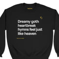 The Cure ”Like Heaven” crewneck