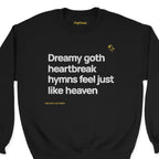 The Cure ”Like Heaven” crewneck