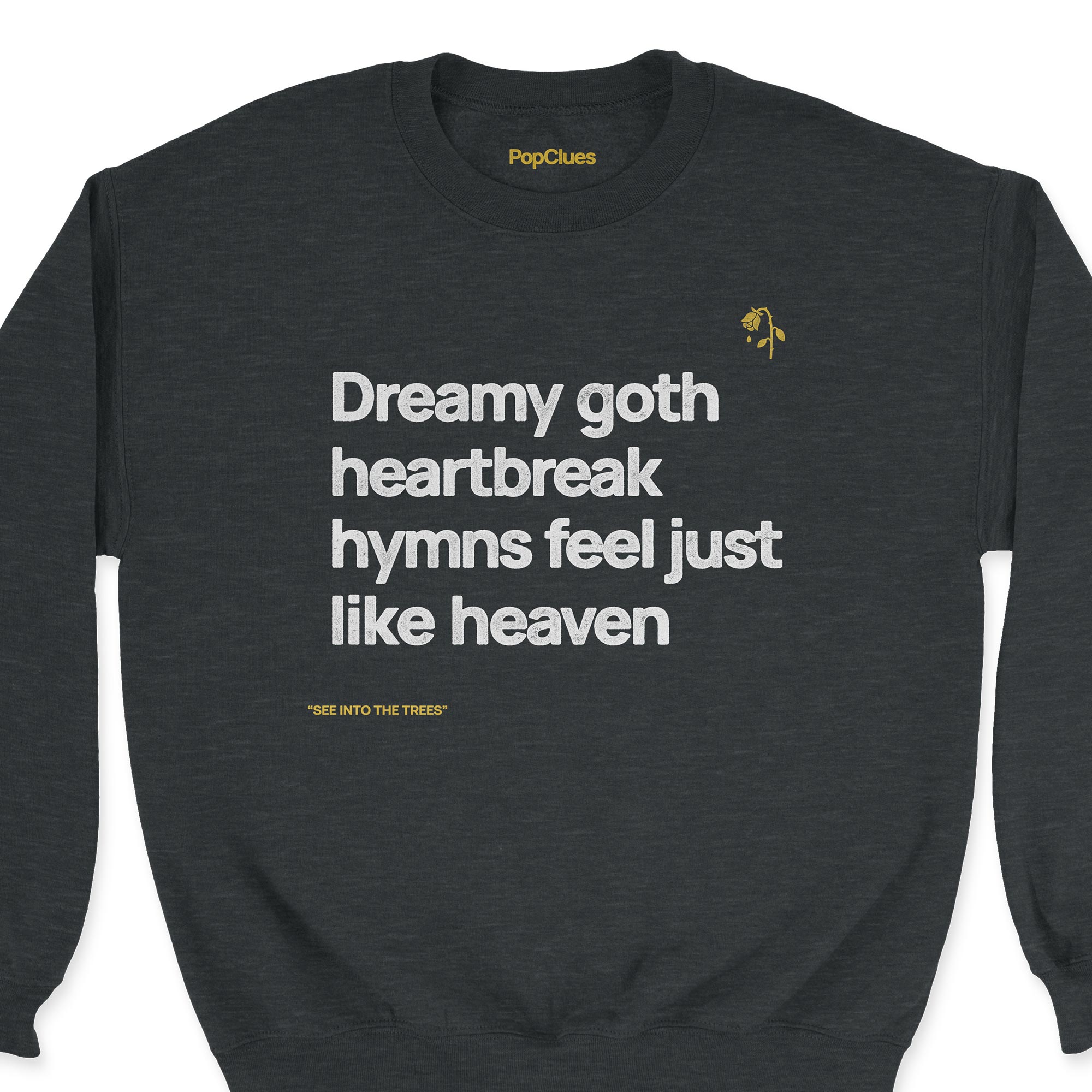 The Cure ”Like Heaven” crewneck