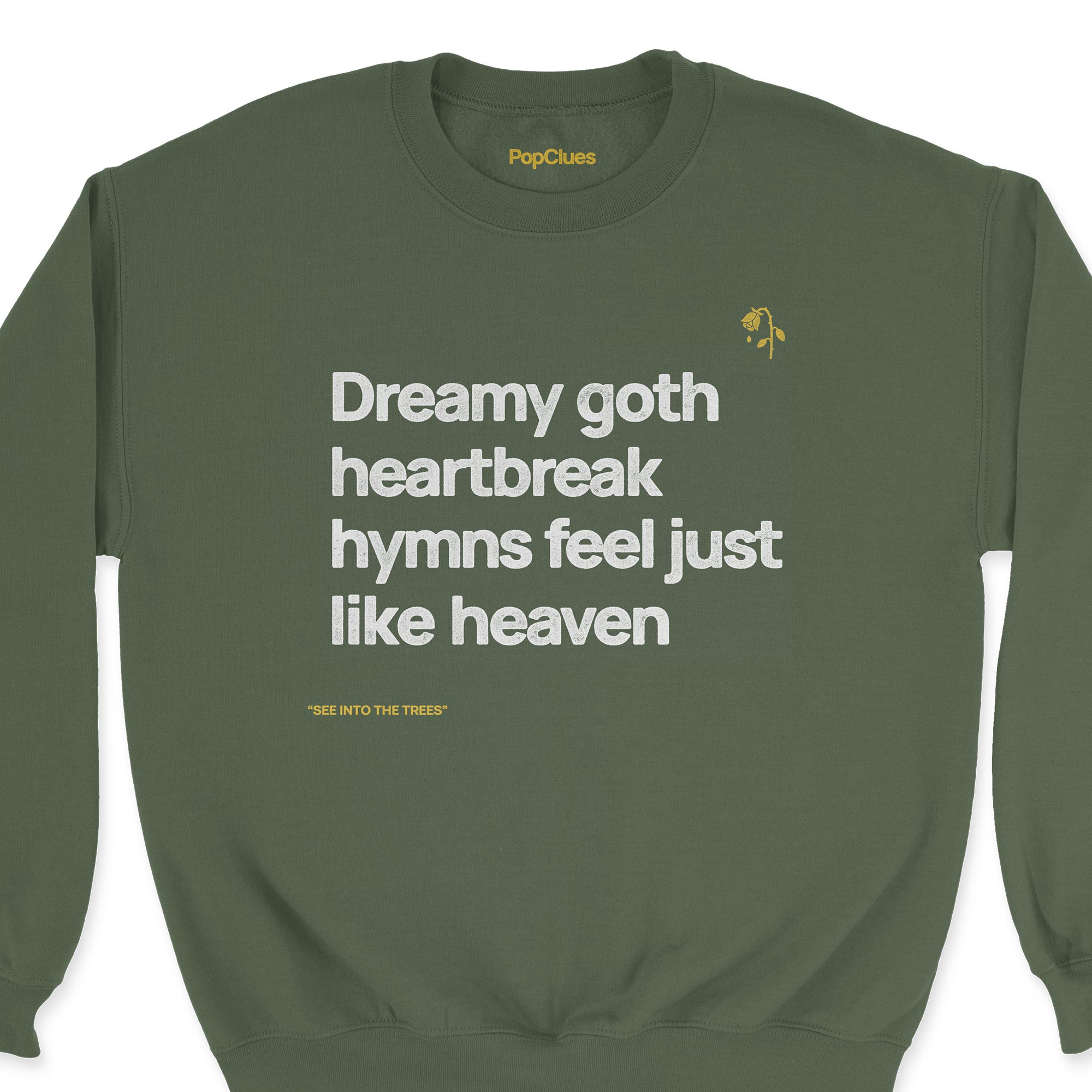 The Cure ”Like Heaven” crewneck