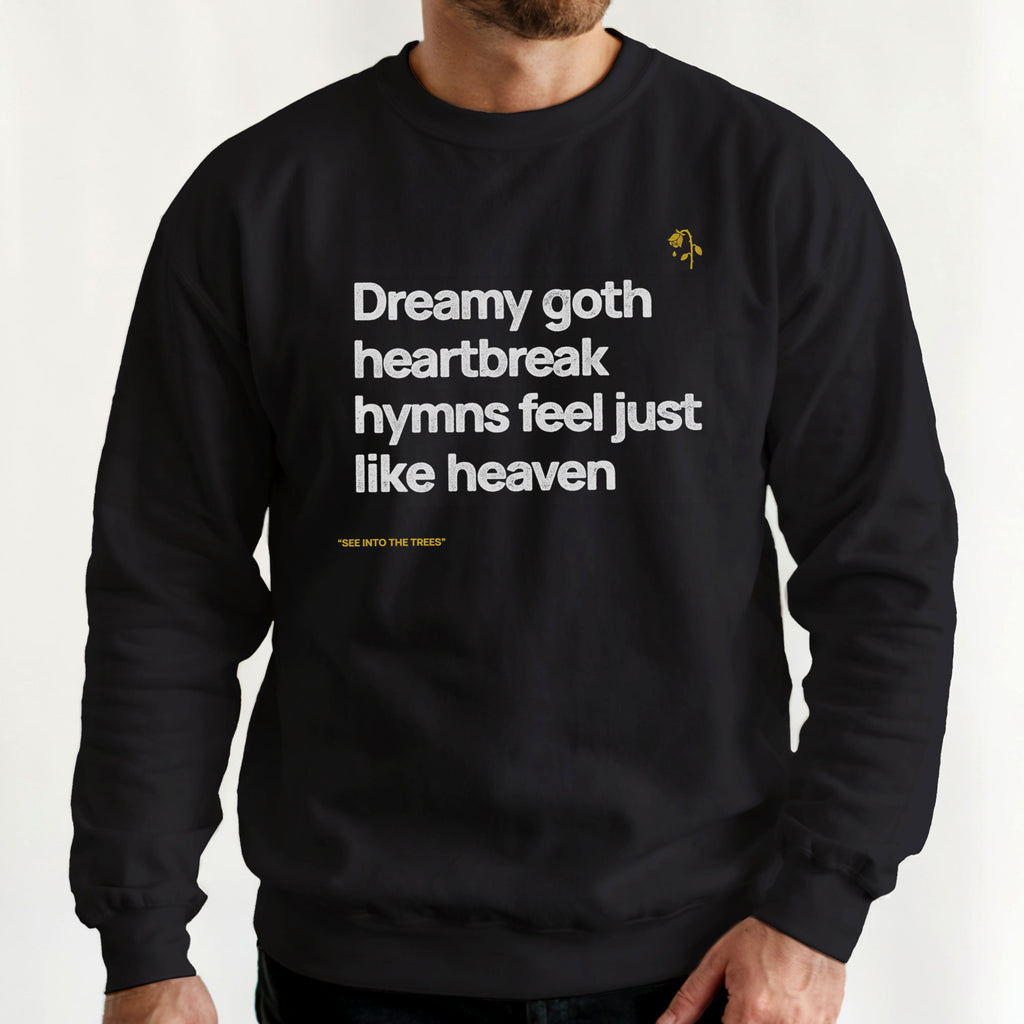 The Cure ”Like Heaven” crewneck