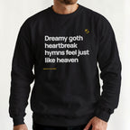 The Cure ”Like Heaven” crewneck