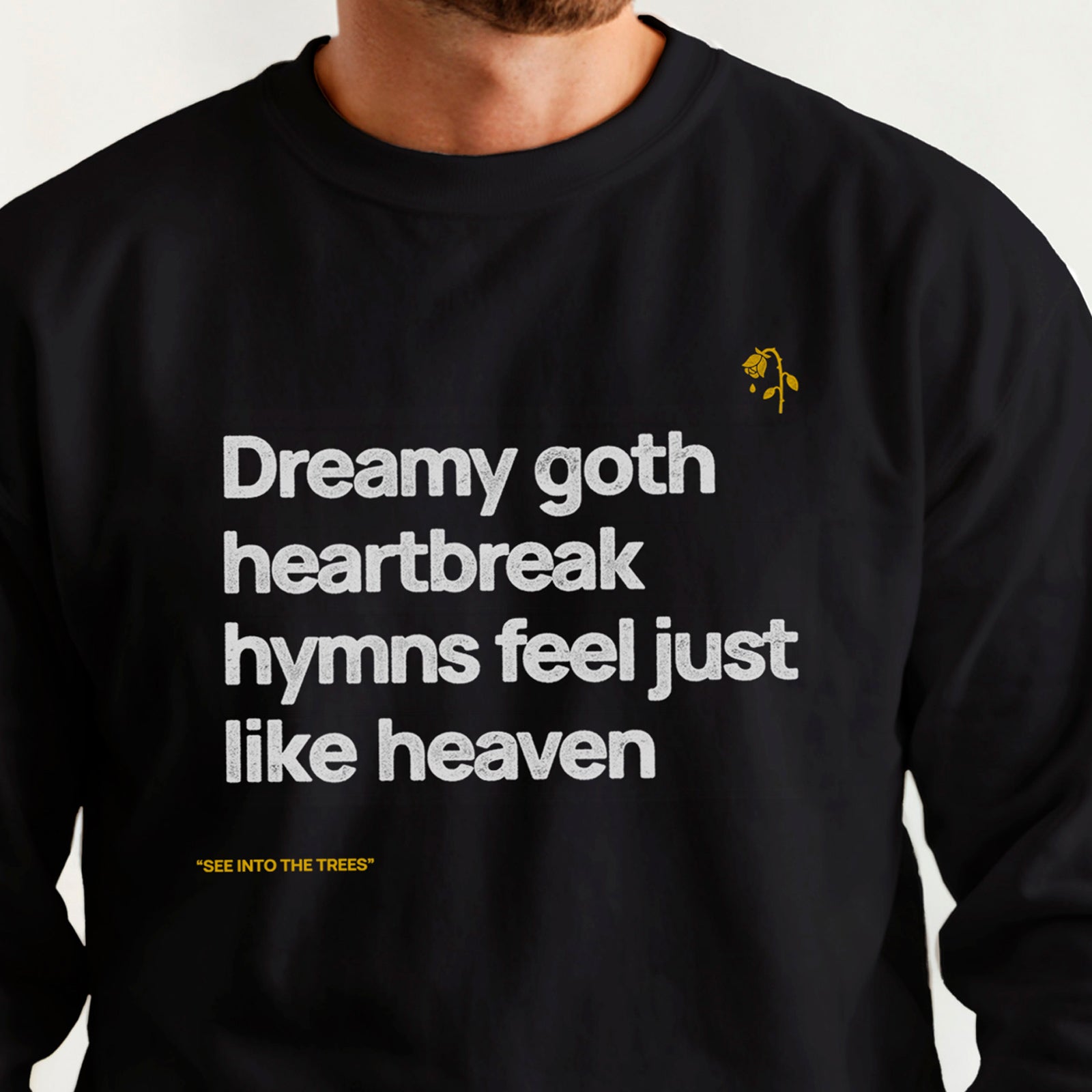 The Cure ”Like Heaven” crewneck