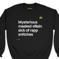 MF DOOM ”Masked Villain” crewneck