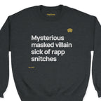 MF DOOM ”Masked Villain” crewneck