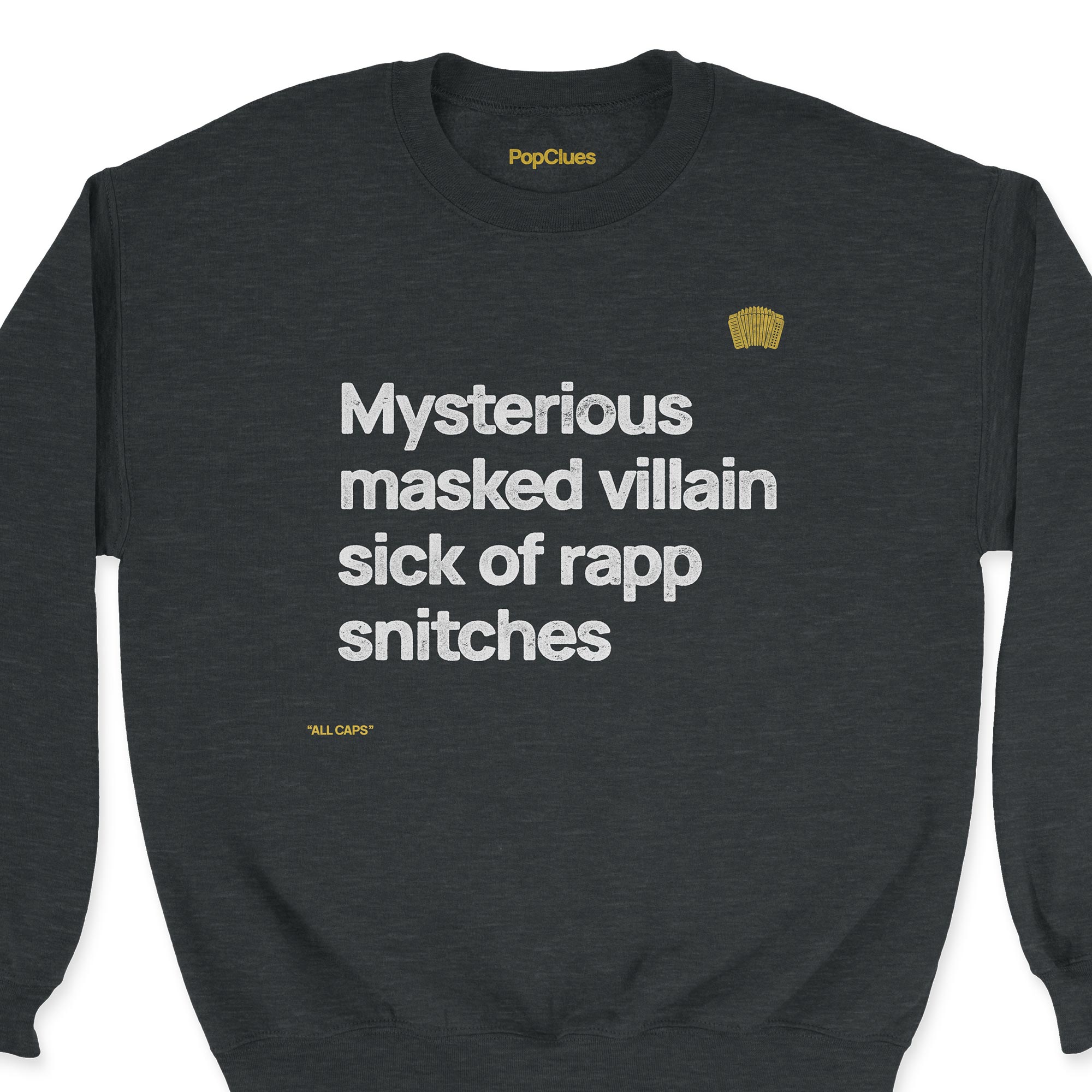 MF DOOM ”Masked Villain” crewneck