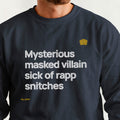 MF DOOM ”Masked Villain” crewneck