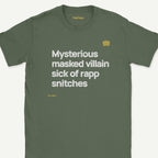 MF DOOM ”Masked Villain” shirt