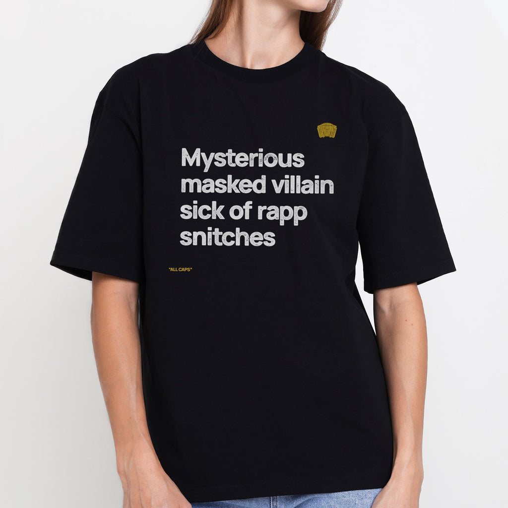 MF DOOM ”Masked Villain” shirt