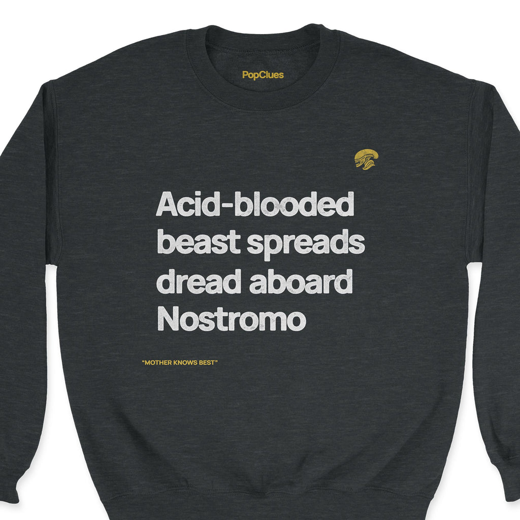 Alien “Spreads Dread” crewneck