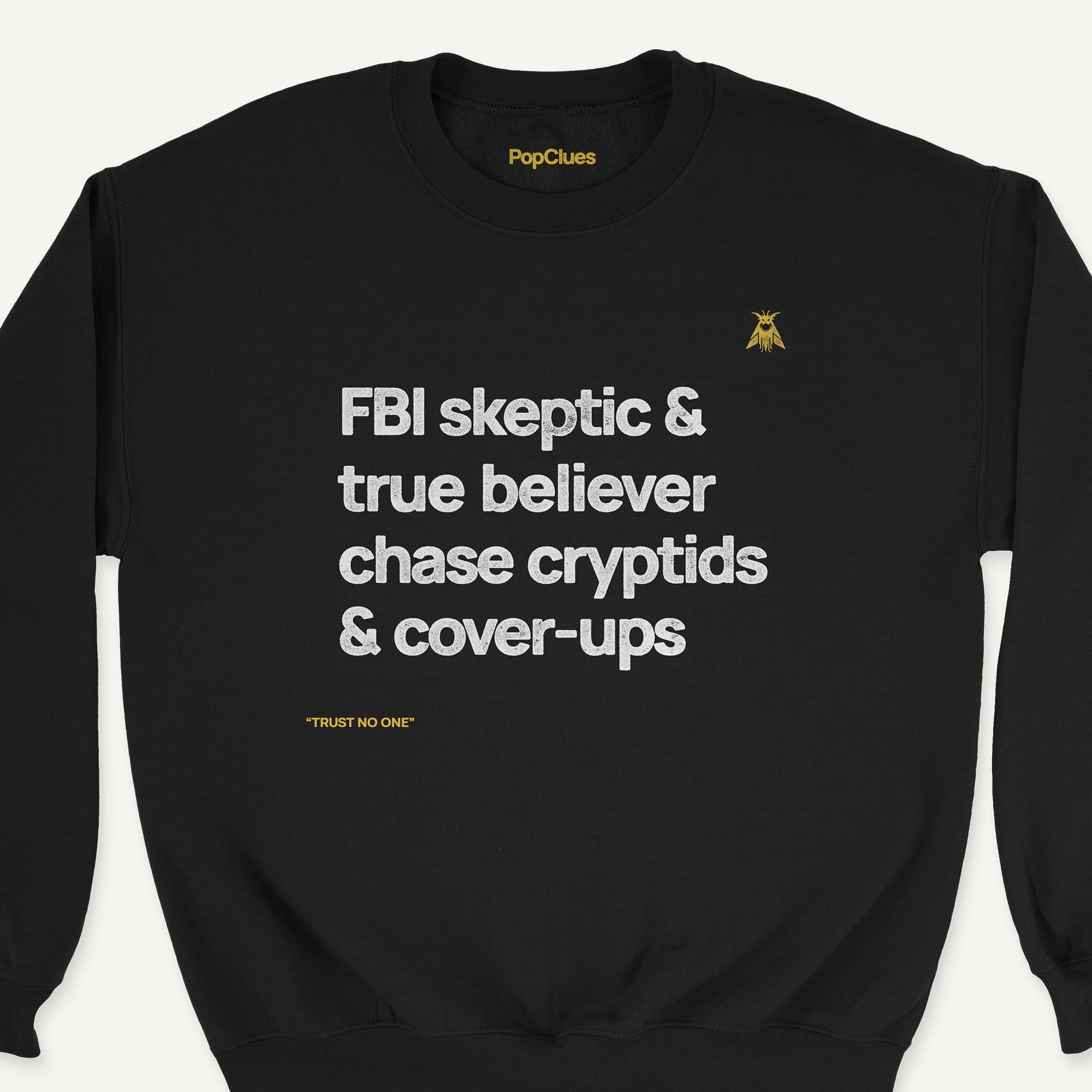 X-Files “Cryptids & Cover-Ups” crewneck