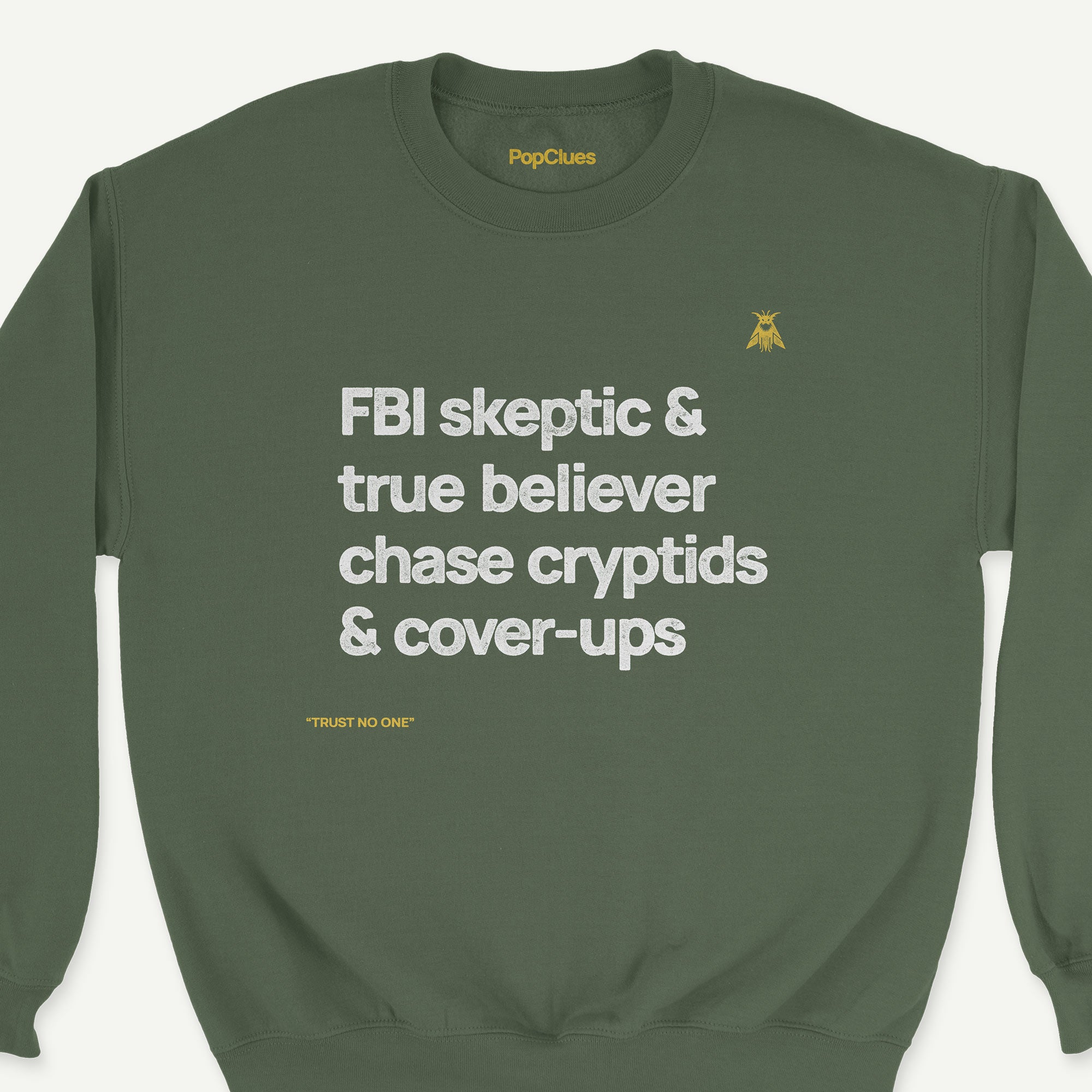 X-Files “Cryptids & Cover-Ups” crewneck