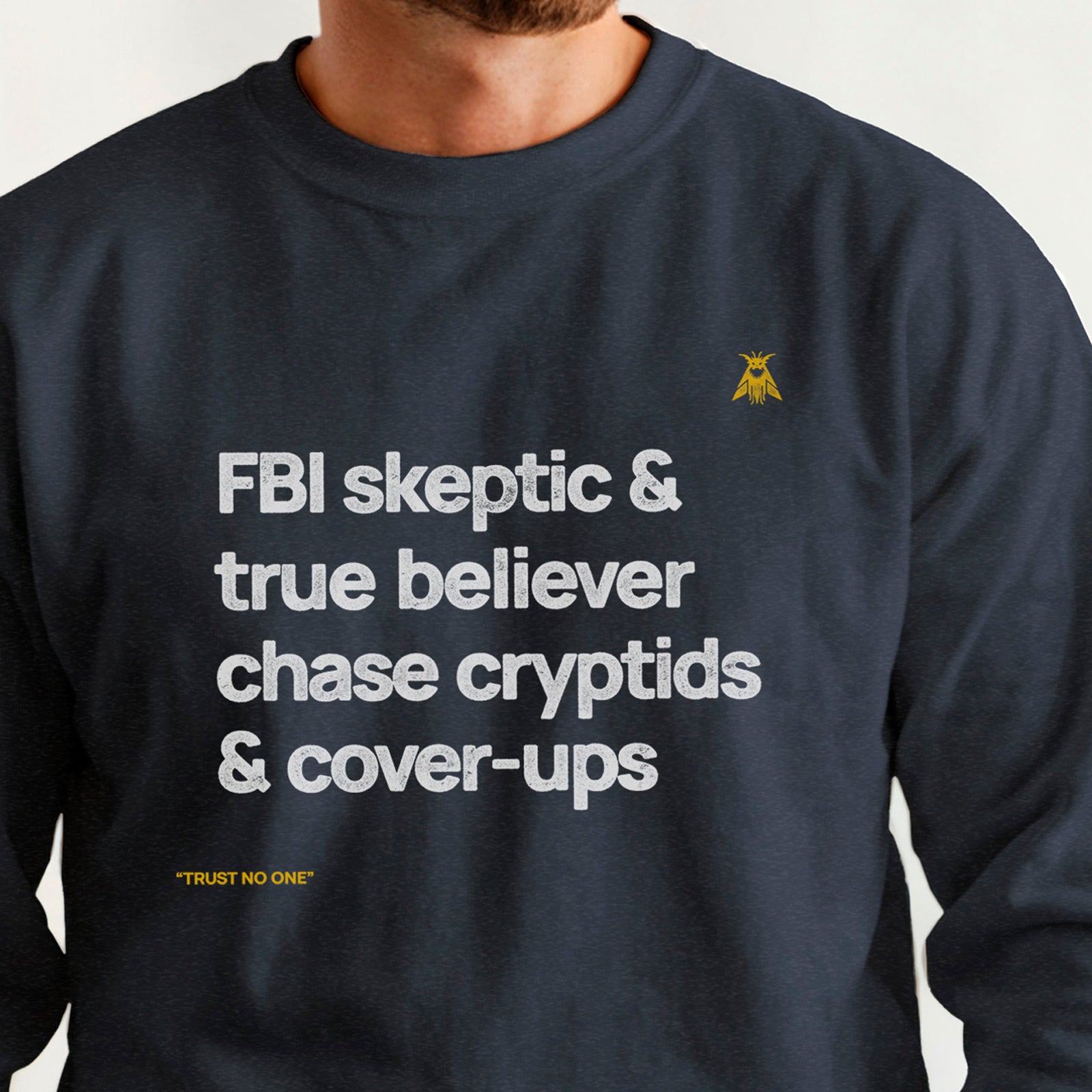 X-Files “Cryptids & Cover-Ups” crewneck