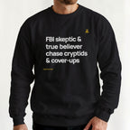 X-Files “Cryptids & Cover-Ups” crewneck
