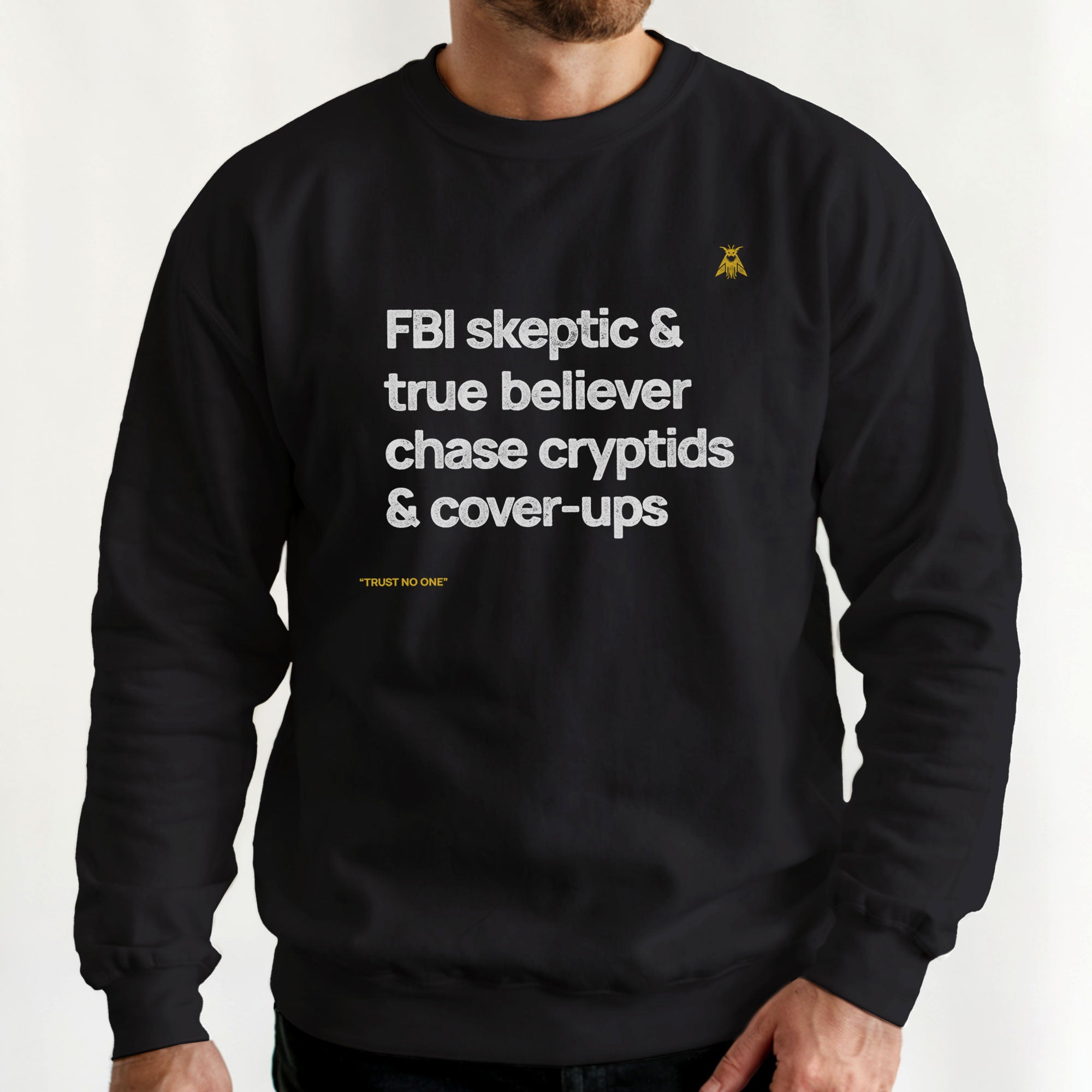 X-Files “Cryptids & Cover-Ups” crewneck
