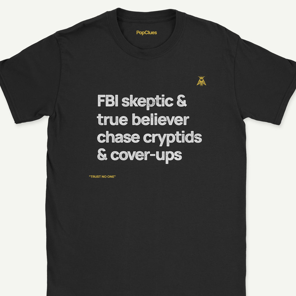 X-Files “Cryptids & Cover-Ups” shirt