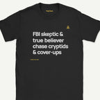 X-Files “Cryptids & Cover-Ups” shirt