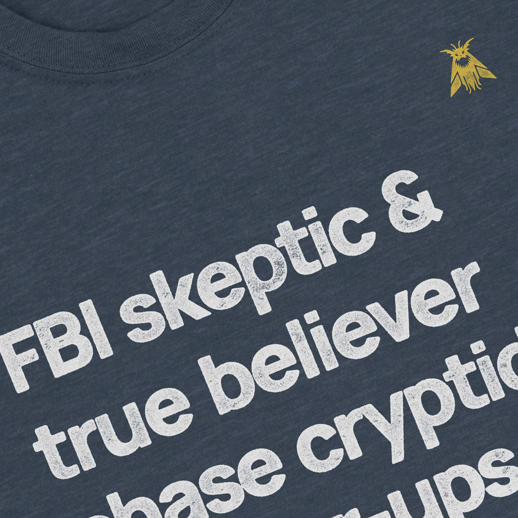 X-Files “Cryptids & Cover-Ups” shirt