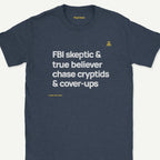 X-Files “Cryptids & Cover-Ups” shirt