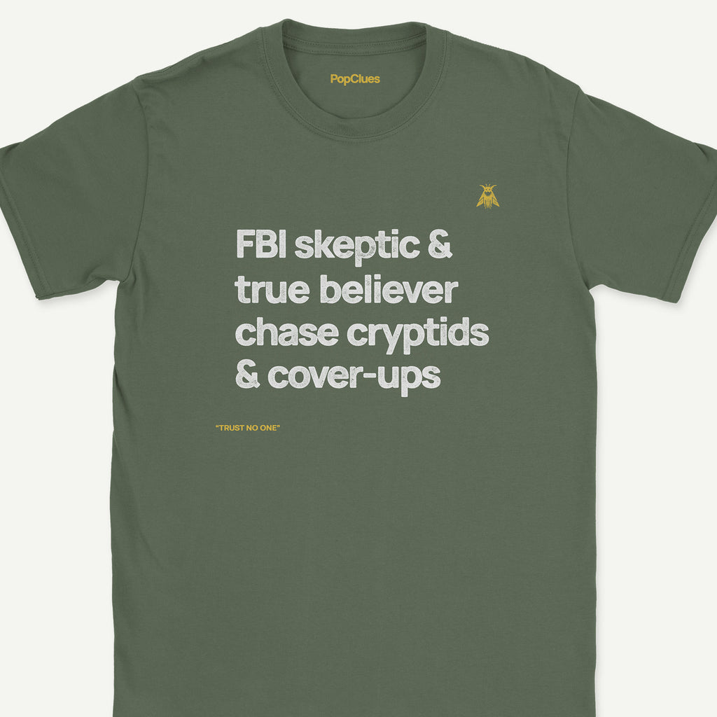 X-Files “Cryptids & Cover-Ups” shirt