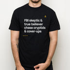 X-Files “Cryptids & Cover-Ups” shirt