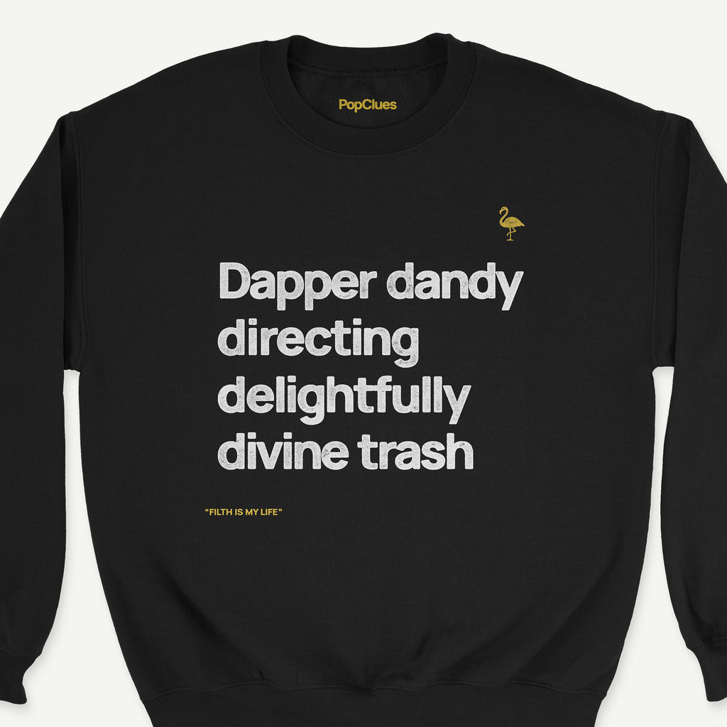 John Waters “Divine Trash” crewneck