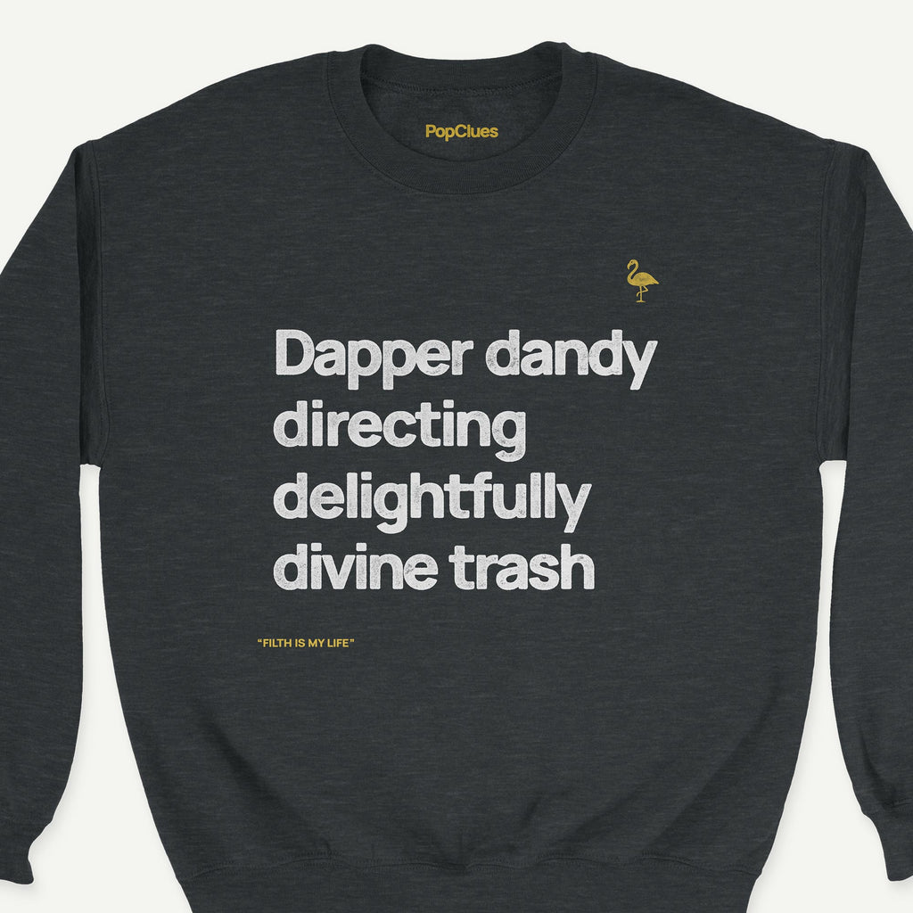 John Waters “Divine Trash” crewneck