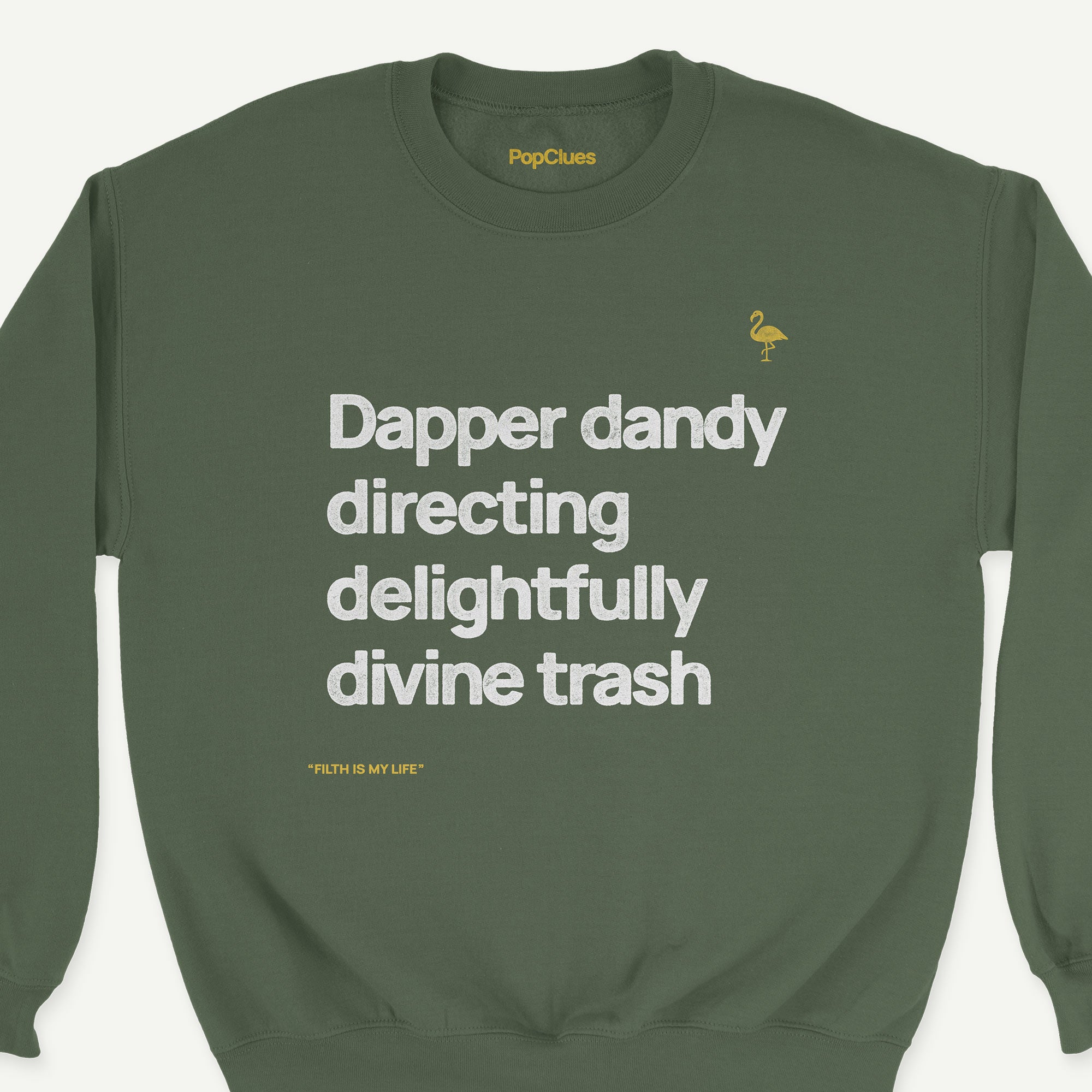 John Waters “Divine Trash” crewneck
