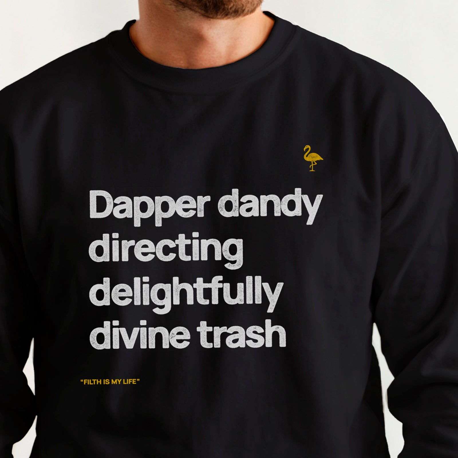 John Waters “Divine Trash” crewneck