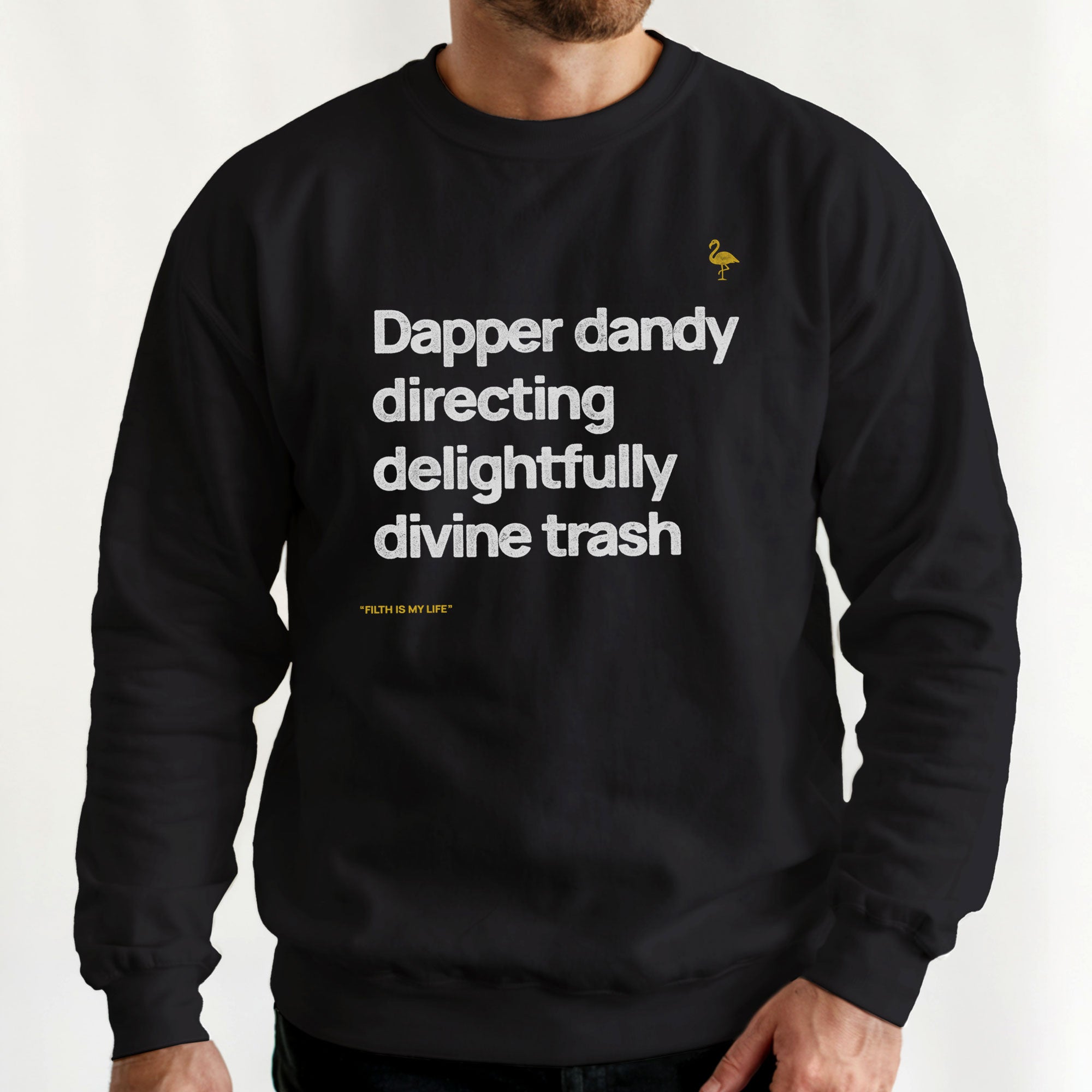 John Waters “Divine Trash” crewneck