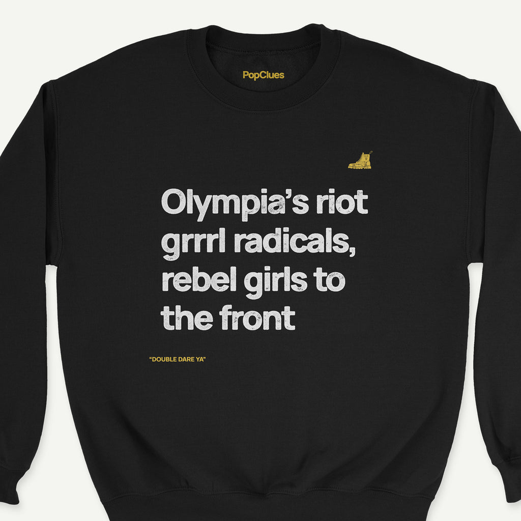 Bikini Kill ”Rebel Girls” crewneck