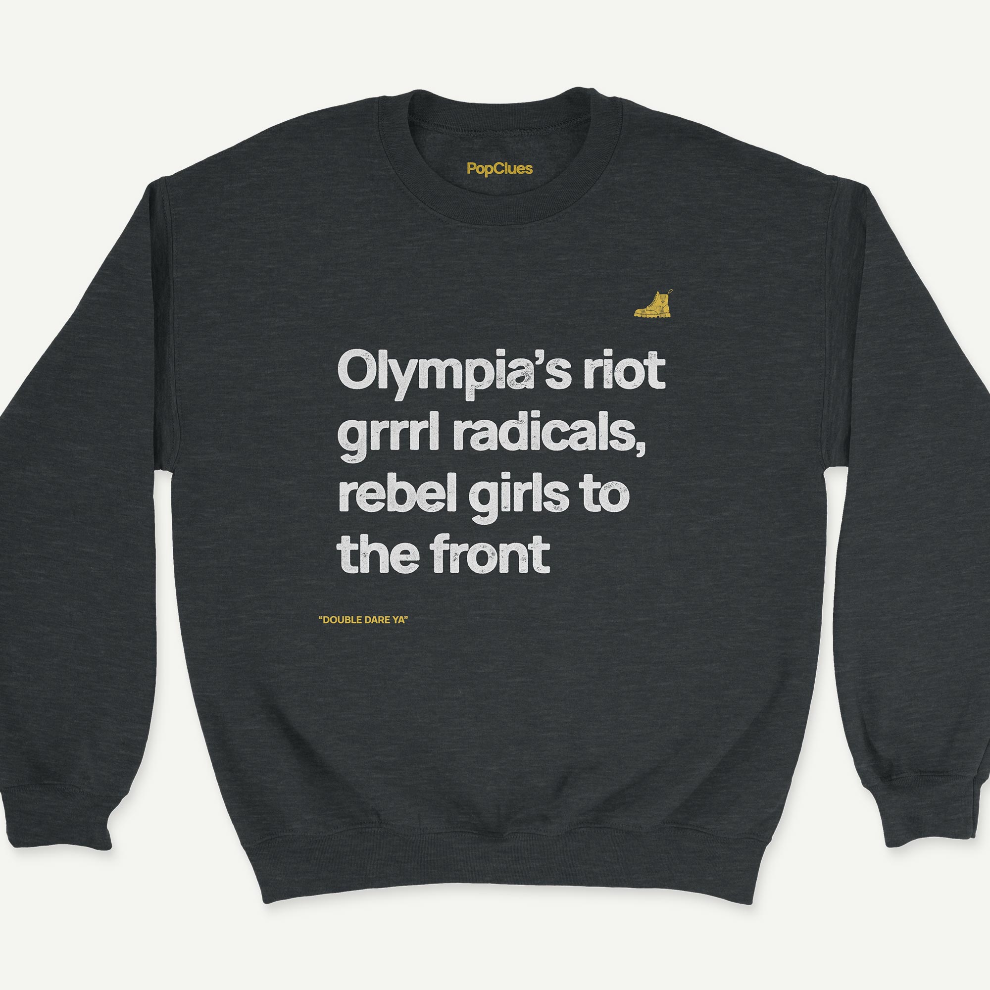 Bikini Kill ”Rebel Girls” crewneck