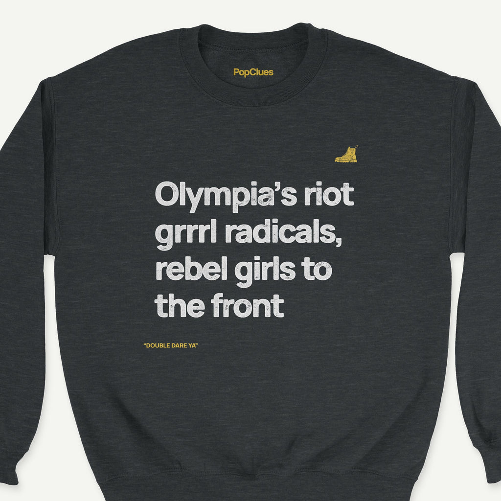 Bikini Kill ”Rebel Girls” crewneck