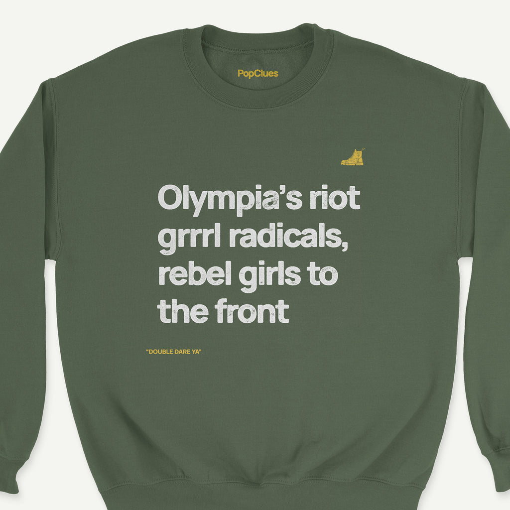 Bikini Kill ”Rebel Girls” crewneck