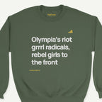 Bikini Kill ”Rebel Girls” crewneck