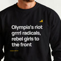 Bikini Kill ”Rebel Girls” crewneck