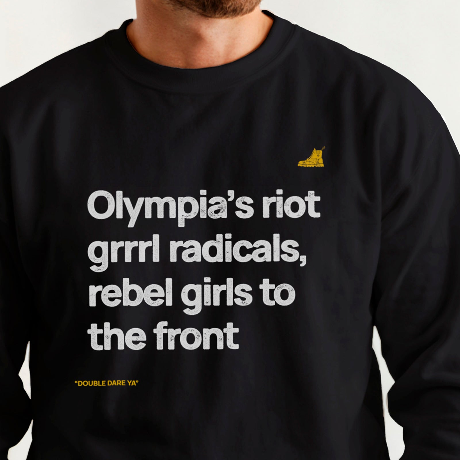 Bikini Kill ”Rebel Girls” crewneck