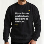 Bikini Kill ”Rebel Girls” crewneck